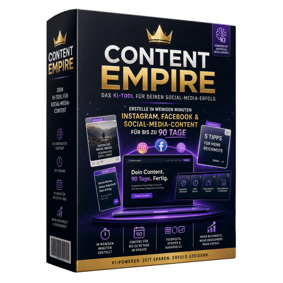 Content Empire im Aufwand-Nutzen-Vergleich: Was klassische Social-Media-Erstellung wirklich kostet