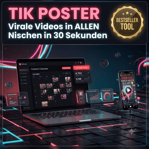 TikPoster Kosten und Lifetime-Zugang: Lohnt sich der Einmalpreis von 97 Euro?